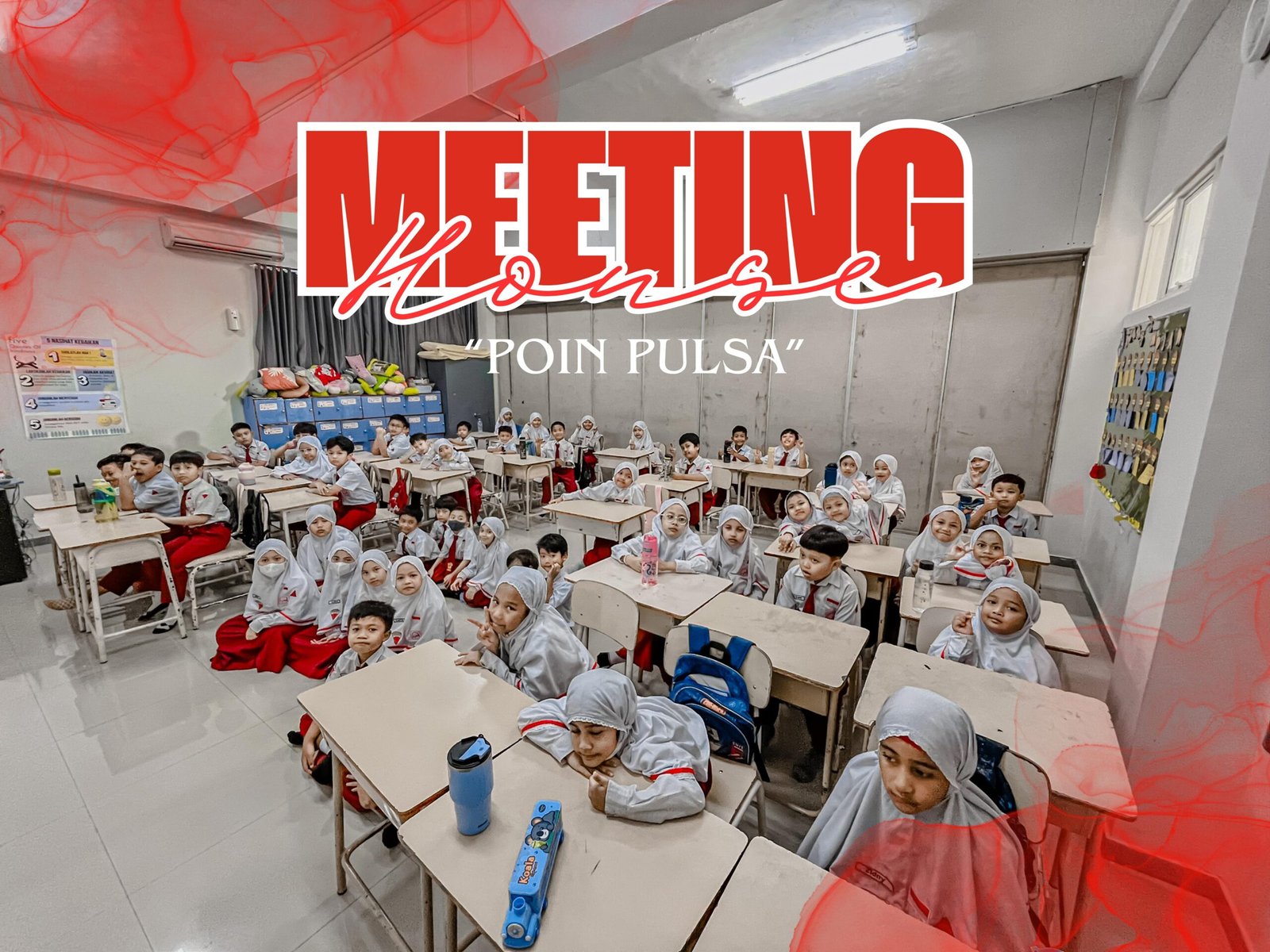 Meeting House : Sosialisasi sistem poin pulsa sebagai kontrol sikap siswa SDIT At-Taqwa Surabaya
